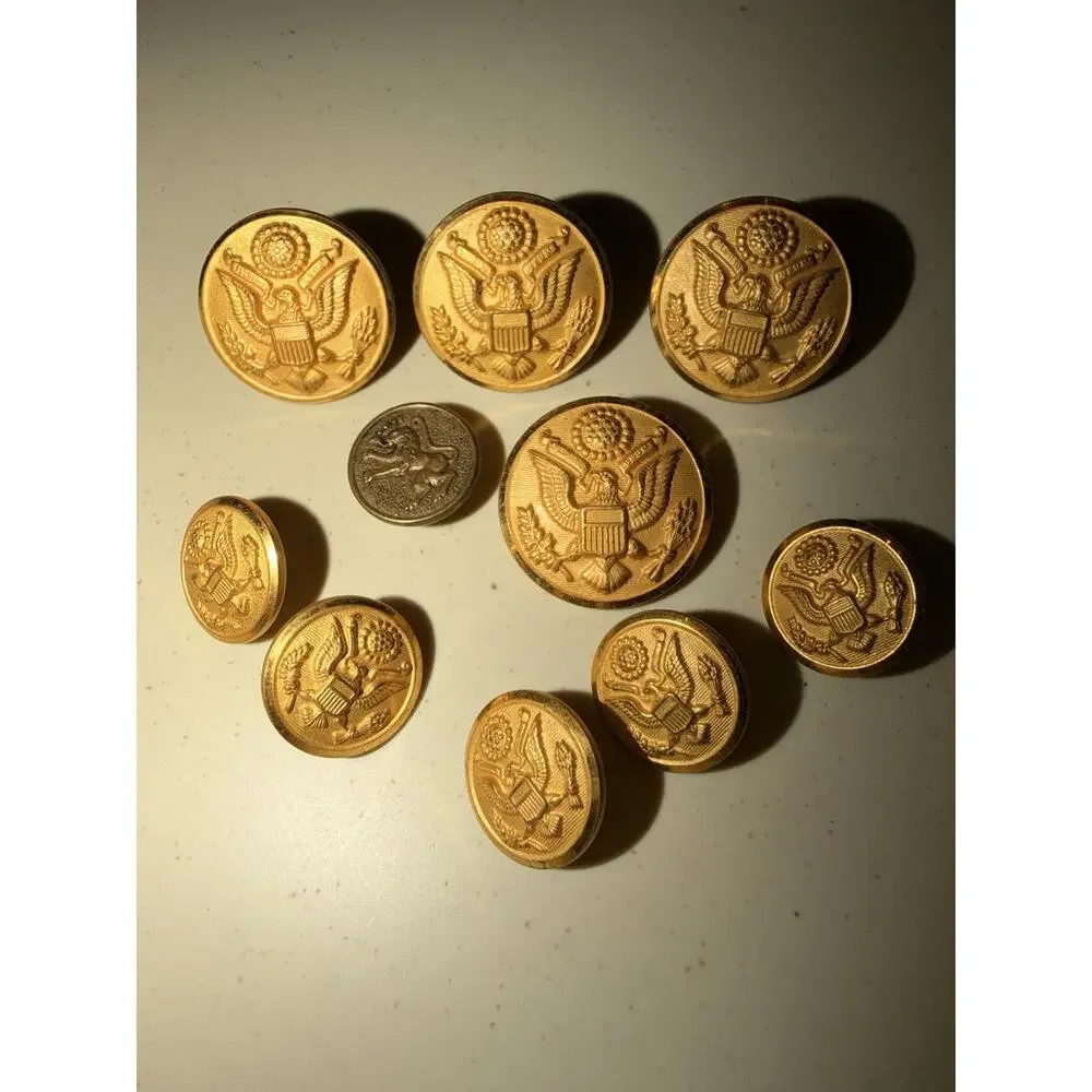 Lot Of Waterbury Button Co Conn E Pluribus Unum